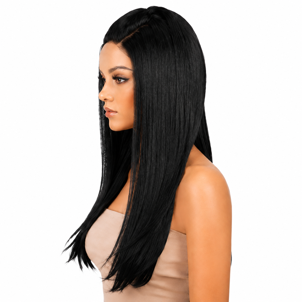Style Station Nimra - Synthetic Lace Front Wig with Baby Hairline