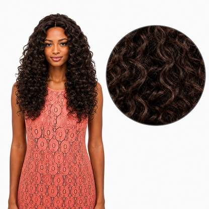 Sleek Fashion Idol 101 Synthetic Classic Brazilian Hair Peru Natural Weave 18"