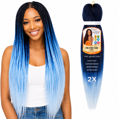 Kuknus Braids 2x Value Pack Pre-Stretched 26"