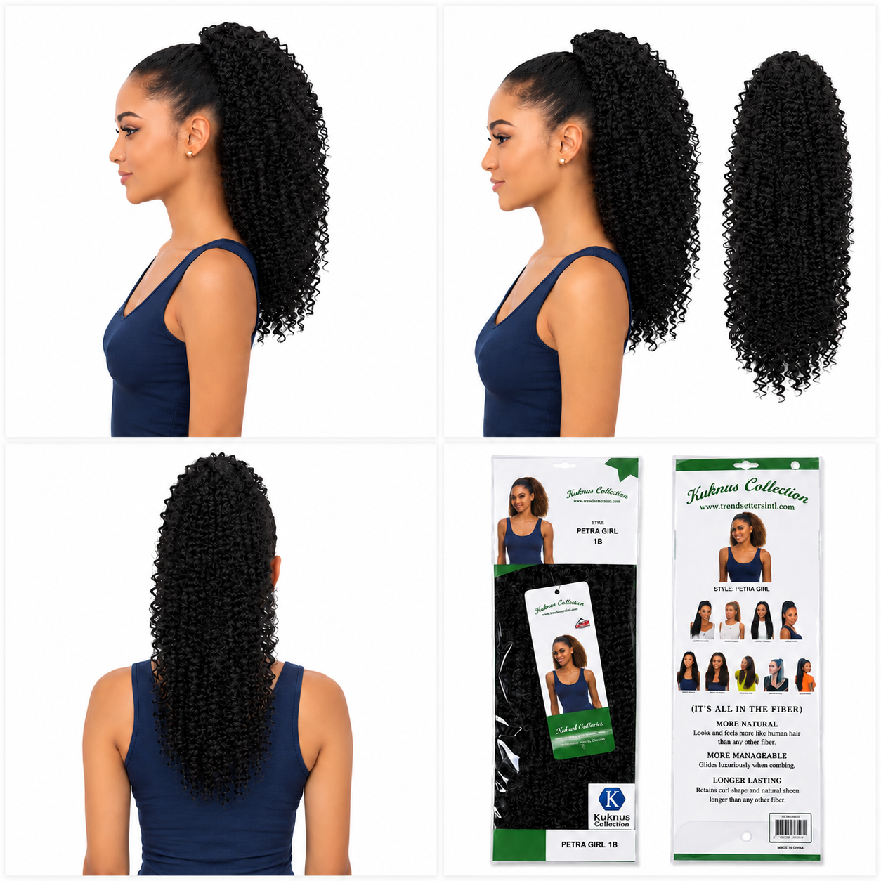 Kuknus Ponytail Style Petra Girl