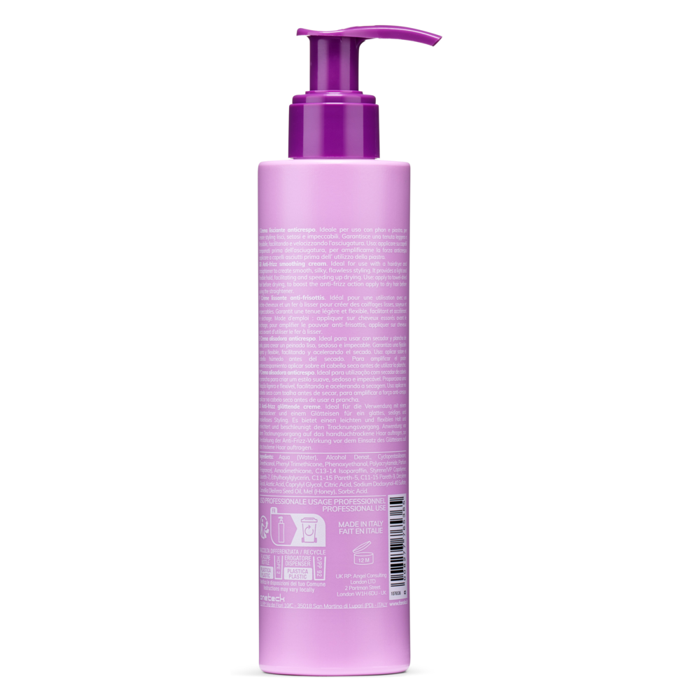 Fanola Anti-Frizz Straightening Cream Wanna Straight Fantouch 195ml-Styling Cream-Beauty and hair supply