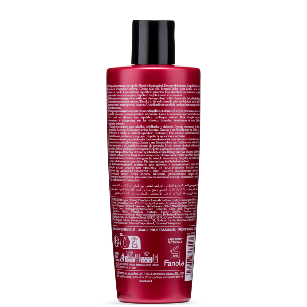 Fanola Botolife pH 5.5 Shampoo 300ml-Repairing Shampoo-Beauty and hair supply