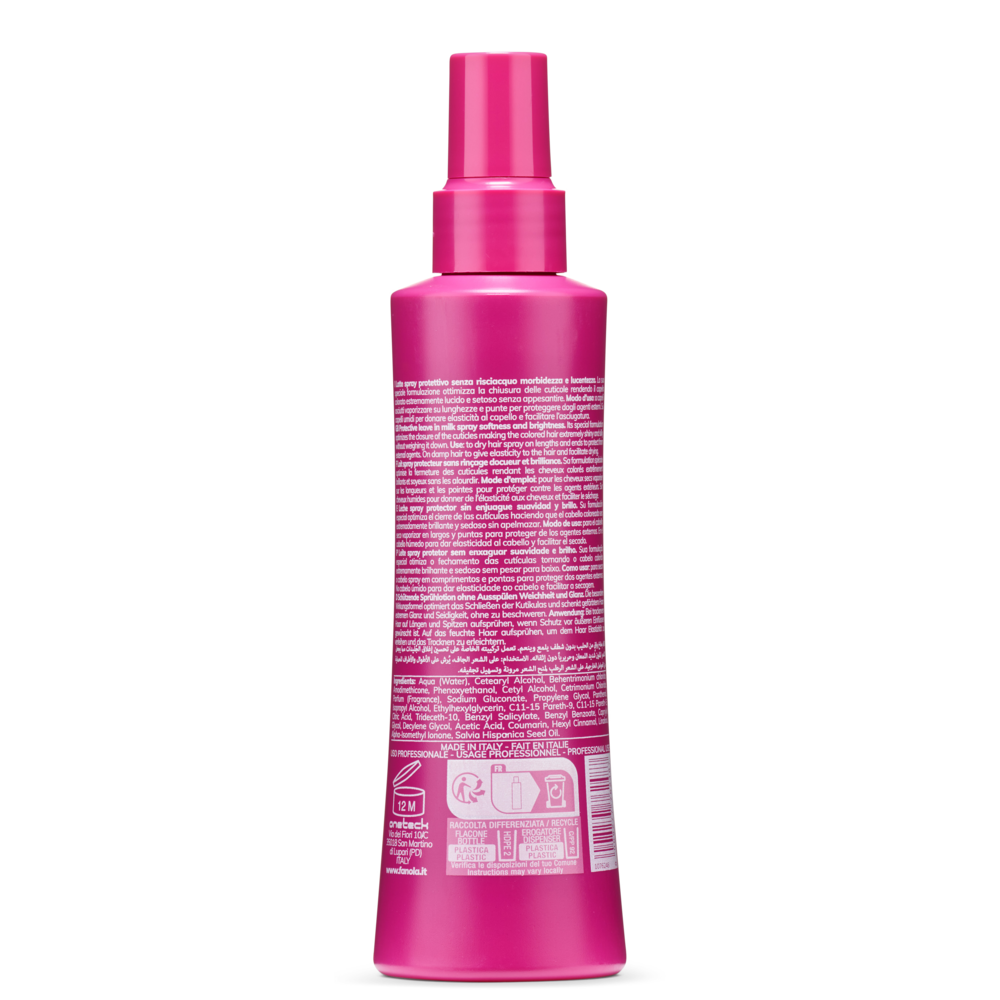 Fanola Color Locker Extra Care Milk Spray Vegan 195ml-Leave-in Conditioner-Beauty and hair supply