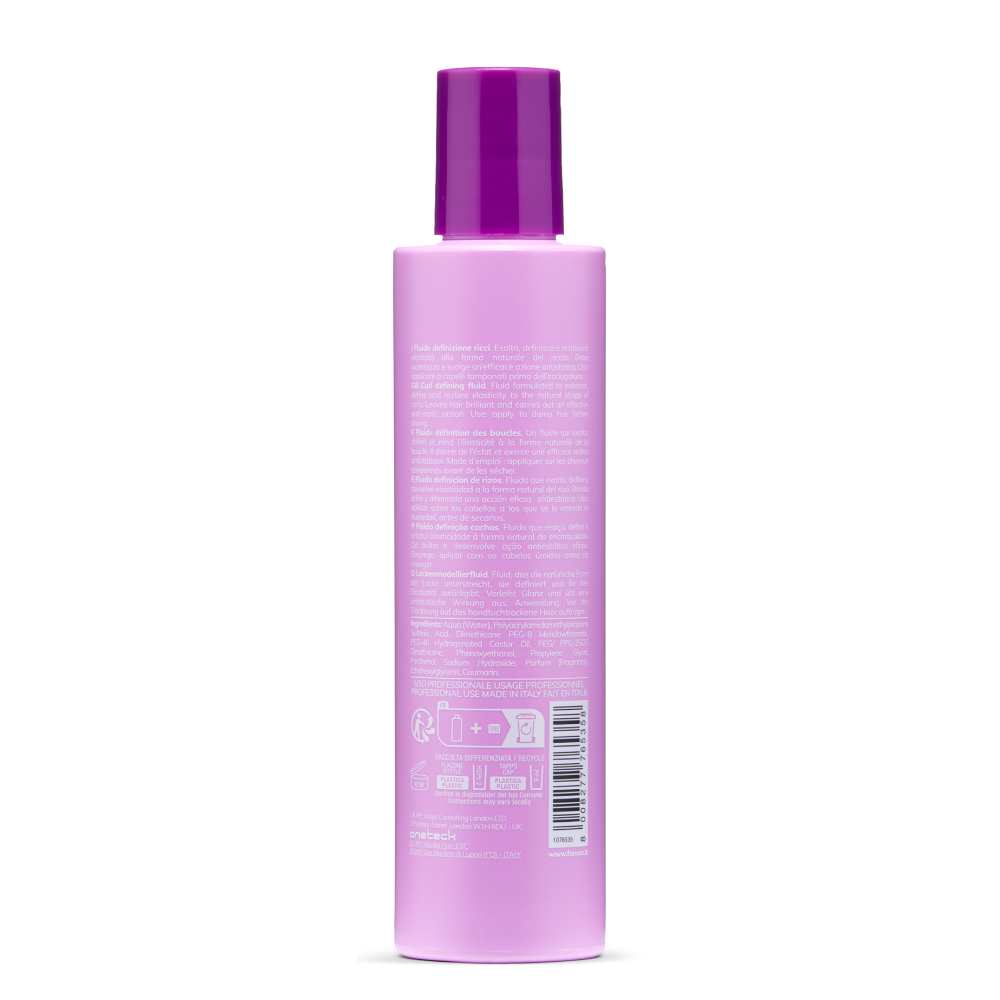 Fanola Curl Definition Fluid Feel The Control Fantouch 200ml-Styling Cream-Beauty and hair supply