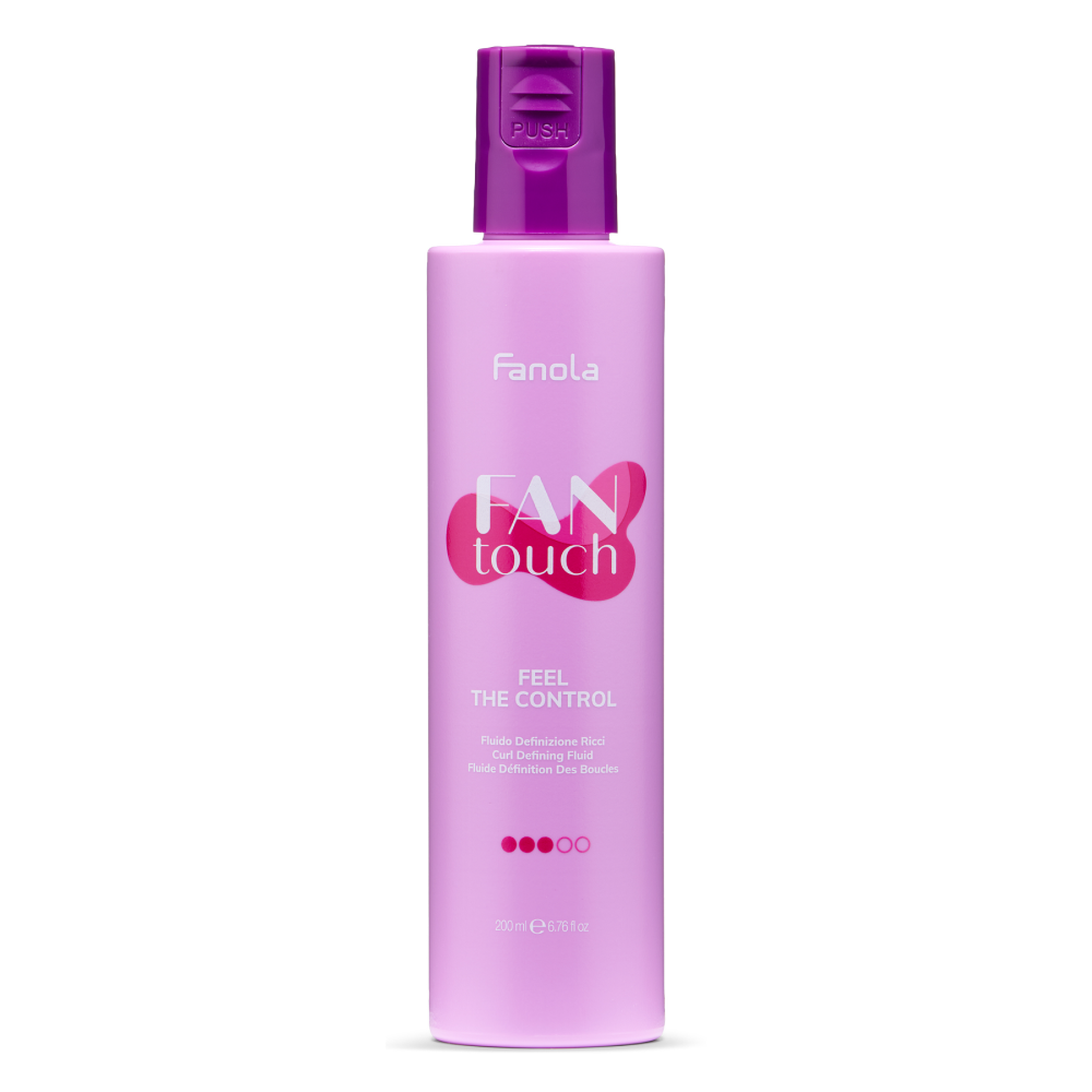 Fanola Curl Definition Fluid Feel The Control Fantouch 200ml-Styling Cream-Beauty and hair supply