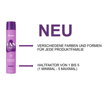 Fanola Eco Extra Strong Hairspray Eco Fix It Fantouch 320ml-Styling Spray-Beauty and hair supply