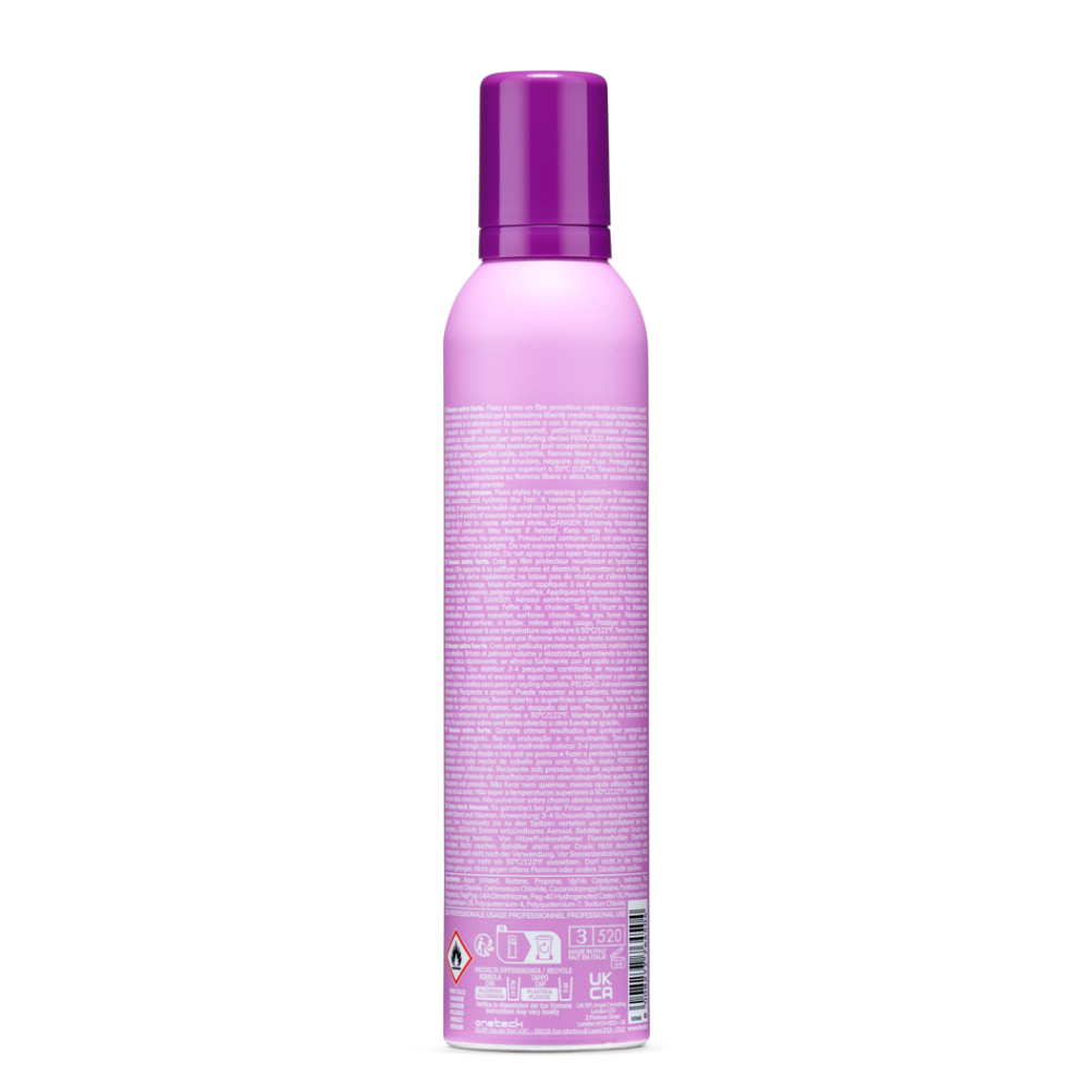 Fanola Extra Strong High Control Mousse Fantouch 300ml-Styling Mousse-Beauty and hair supply
