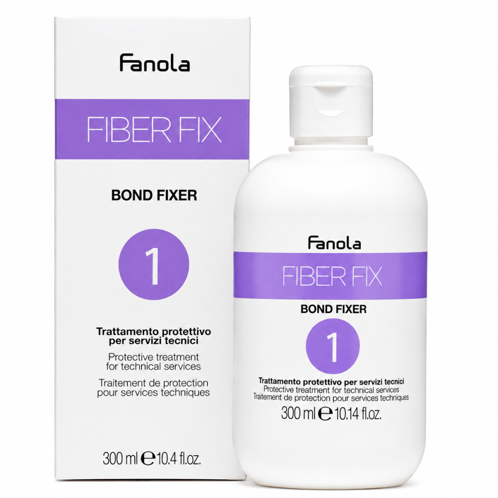 Fanola Fiber Fix Bond Fixer 1 Protective Treatment 300ml-Bond Repair Treatment-Beauty and hair supply