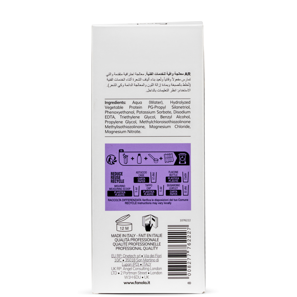 Fanola Fiber Fix Bond Fixer 1 Protective Treatment 300ml-Bond Repair Treatment-Beauty and hair supply