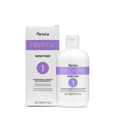 Fanola Fiber Fix Bond Fixer 1 Protective Treatment 300ml-Bond Repair Treatment-Beauty and hair supply