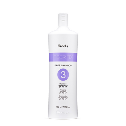 Fanola Finishing Shampoo pH 4.3-4.7 1000ml Fiber Fix-Repairing Shampoo-Beauty and hair supply