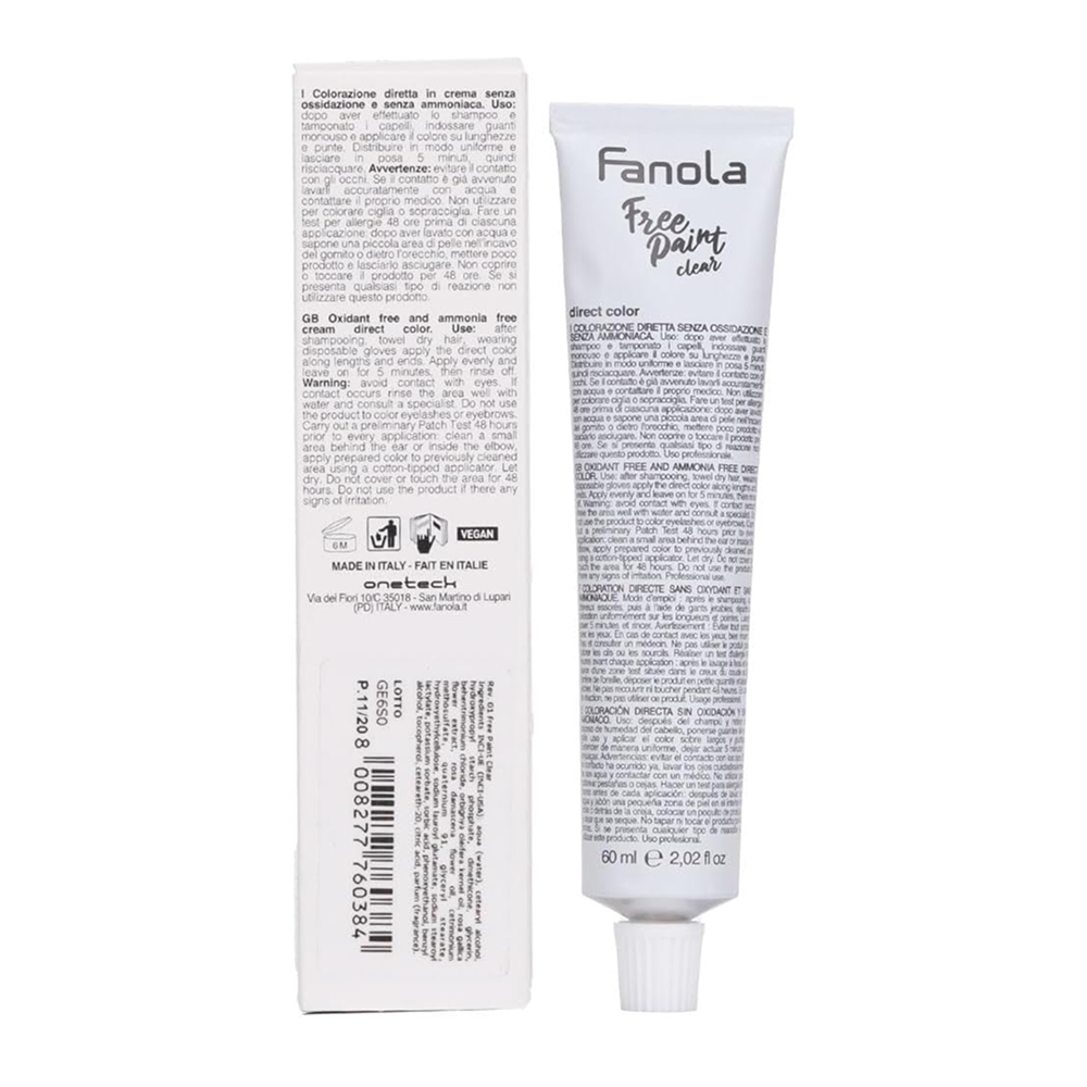 Fanola Free Paint Direct Color 60ml-Temporary Hair Color-Beauty and hair supply