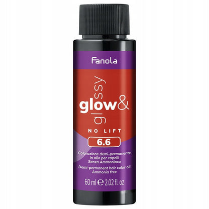 Fanola Glow &amp; Gloss Demi-Permanent Color 60ml-Hair Color-Beauty and hair supply