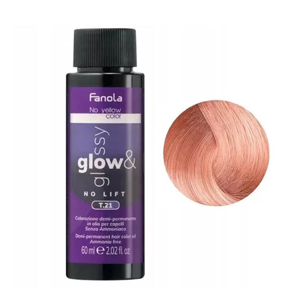 Fanola Glow &amp; Gloss Demi-Permanent Color 60ml-Hair Color-Beauty and hair supply