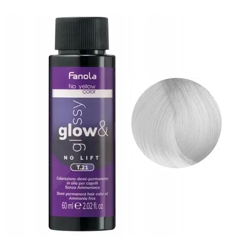 Fanola Glow &amp; Gloss Demi-Permanent Color 60ml-Hair Color-Beauty and hair supply