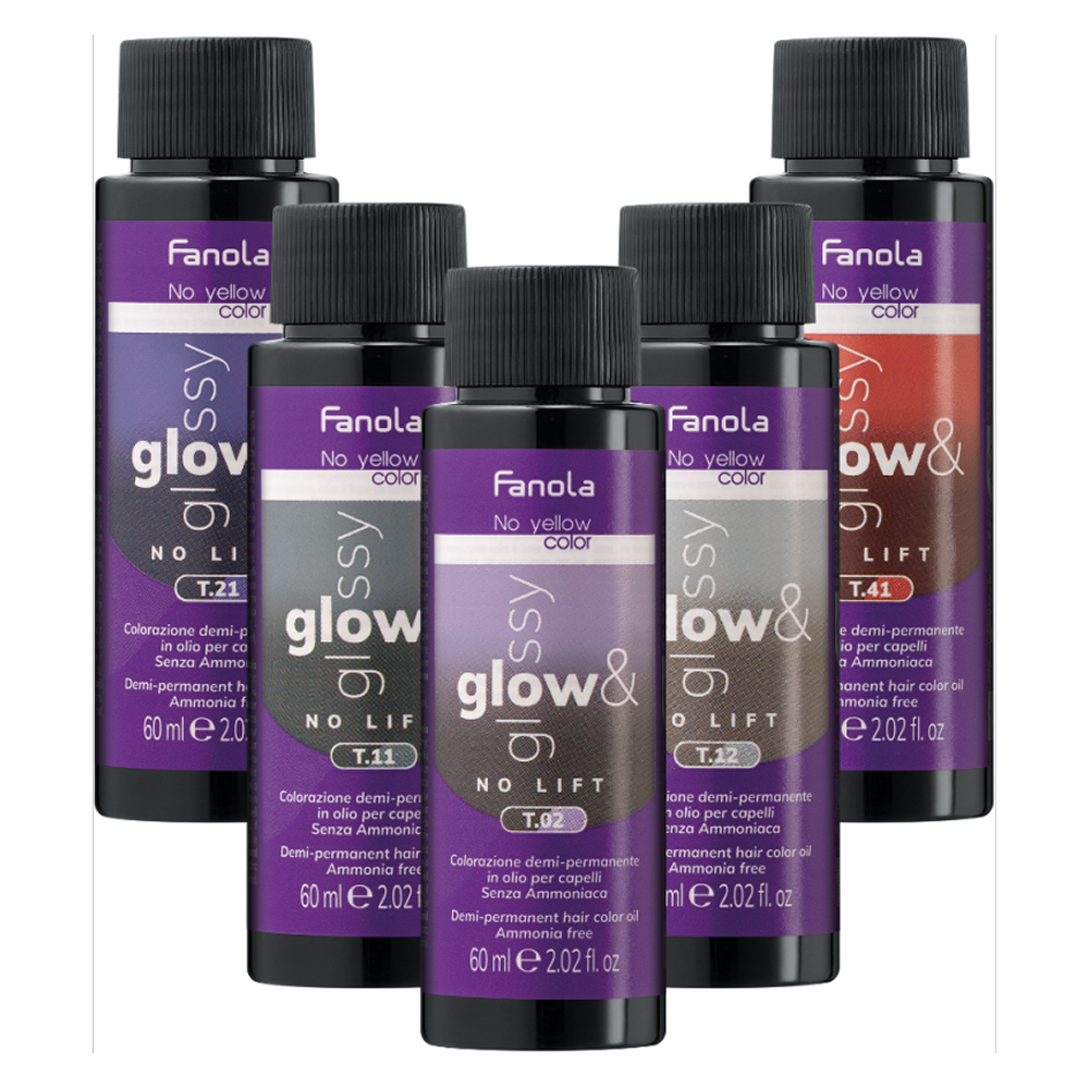 Fanola Glow &amp; Gloss Demi-Permanent Color 60ml-Hair Color-Beauty and hair supply