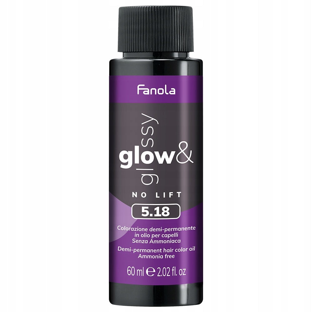 Fanola Glow &amp; Gloss Demi-Permanent Color 60ml-Hair Color-Beauty and hair supply