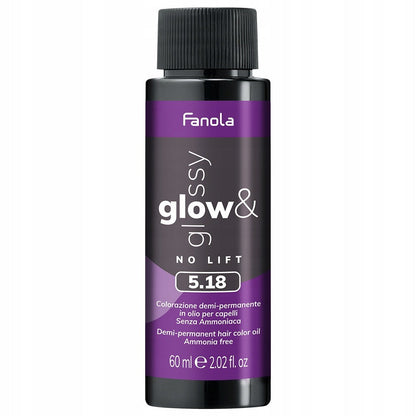 Fanola Glow &amp; Gloss Demi-Permanent Color 60ml-Hair Color-Beauty and hair supply