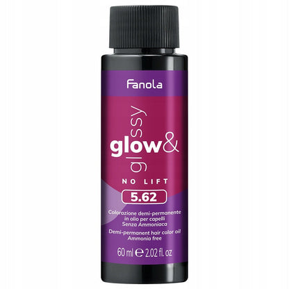 Fanola Glow &amp; Gloss Demi-Permanent Color 60ml-Hair Color-Beauty and hair supply