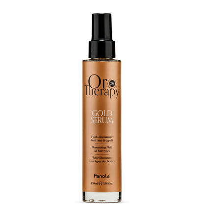 Fanola Gold Serum Oro Therapy Illuminating-Styling Serum-Beauty and hair supply