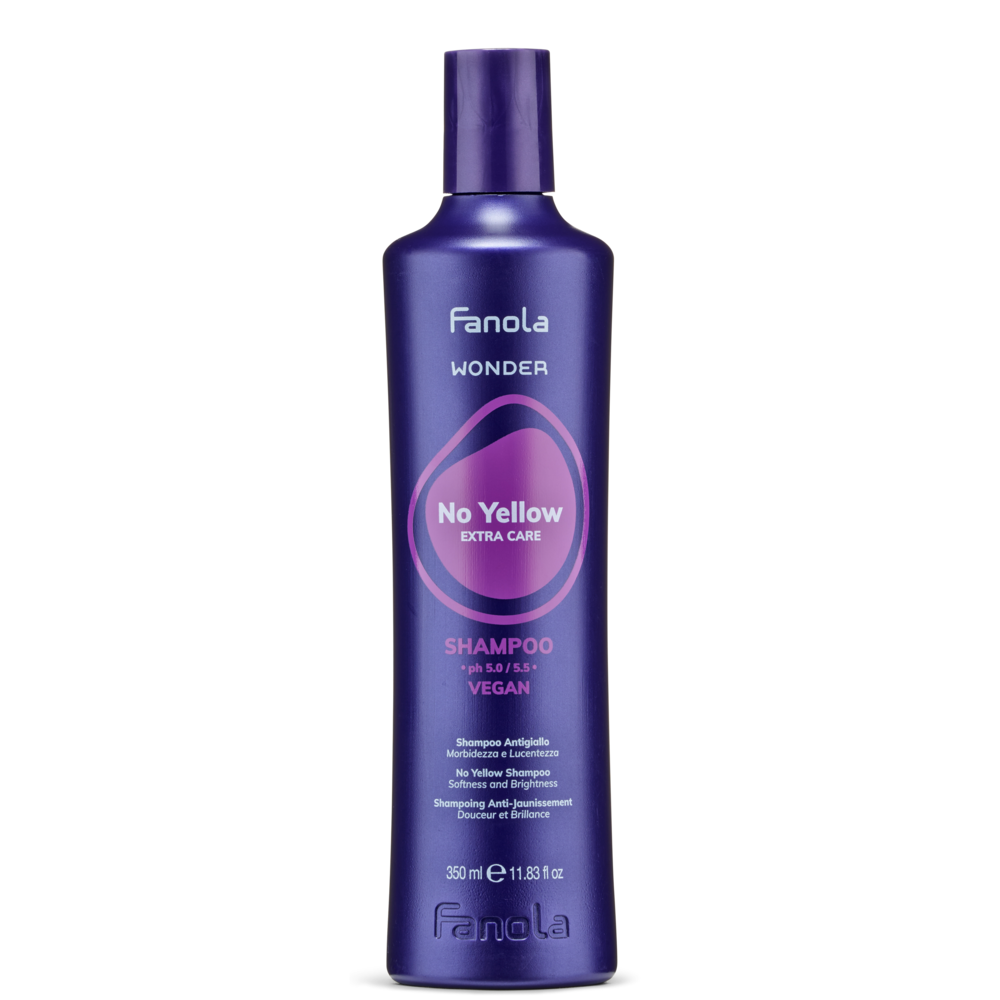 Fanola No Yellow Extra Care Wonder Shampoo Vegan-Toning Shampoo-Beauty and hair supply