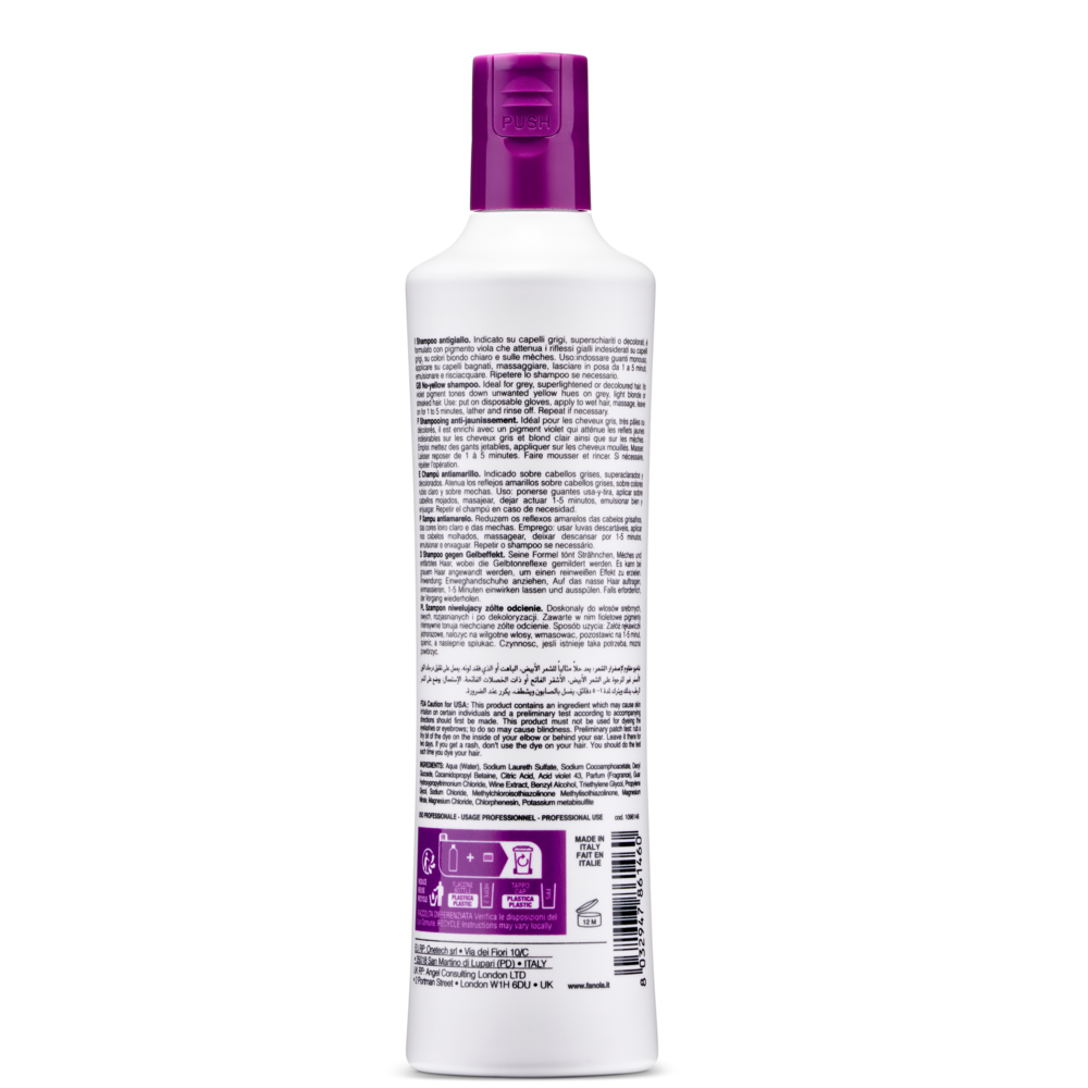 Fanola No Yellow Shampoo-Toning Shampoo-Beauty and hair supply