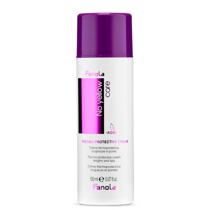 Fanola No Yellow Thermo-Protective Cream 150ml-Heat Care-Beauty and hair supply