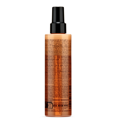 Fanola Oro Therapy Gold Bi-Phase Illuminating Conditioner 200ml-Leave-in Conditioner-Beauty and hair supply