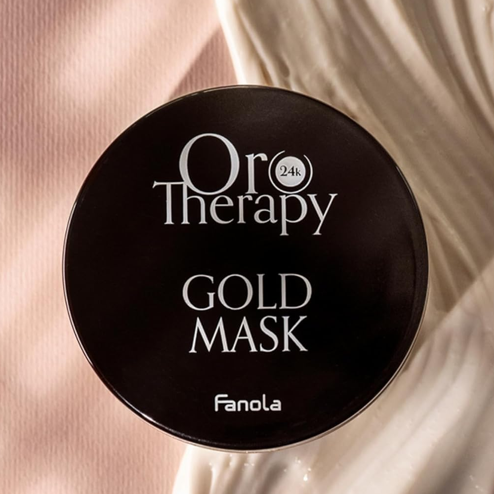Fanola Oro Therapy Gold Illuminating Mask 1000ml-Hair Mask-Beauty and hair supply