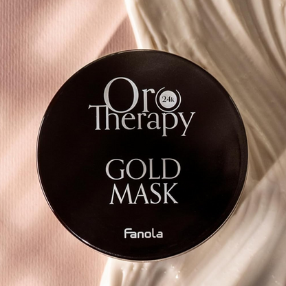 Fanola Oro Therapy Gold Illuminating Mask 1000ml-Hair Mask-Beauty and hair supply