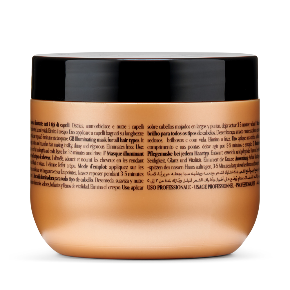 Fanola Oro Therapy Illuminating Mask 300ml-Hair Mask-Beauty and hair supply