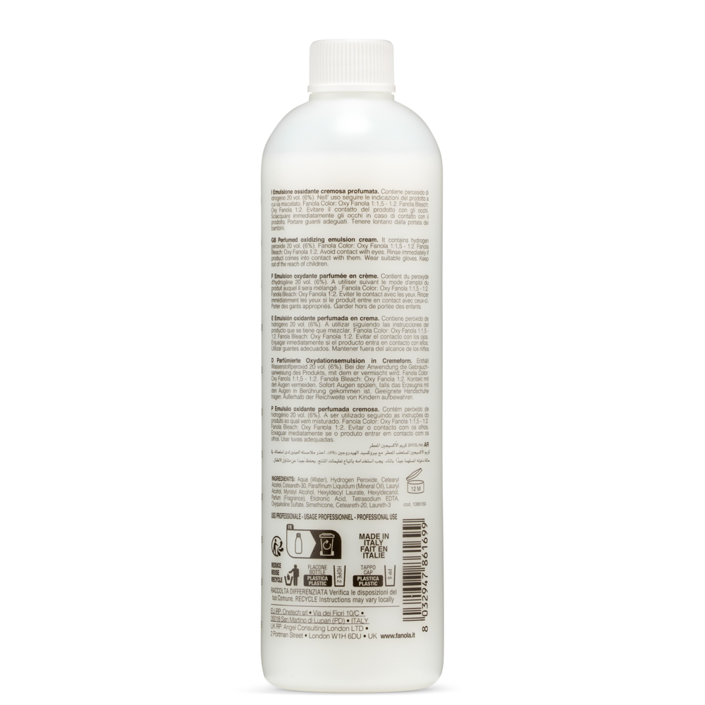 Fanola Oxidation Cream Activator-Hair Color Developer-Beauty and hair supply