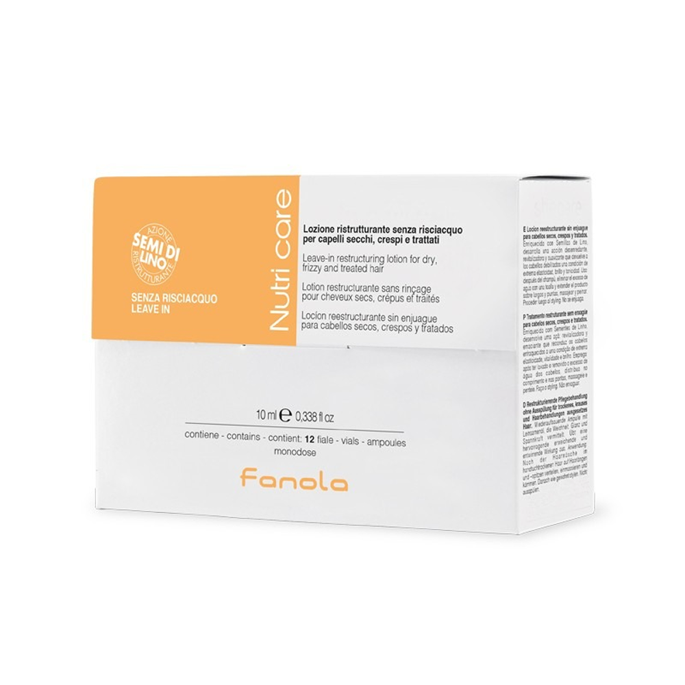 Fanola Restructuring Leave-In Lotion 12ml x 12 Units-Leave in-Beauty and hair supply