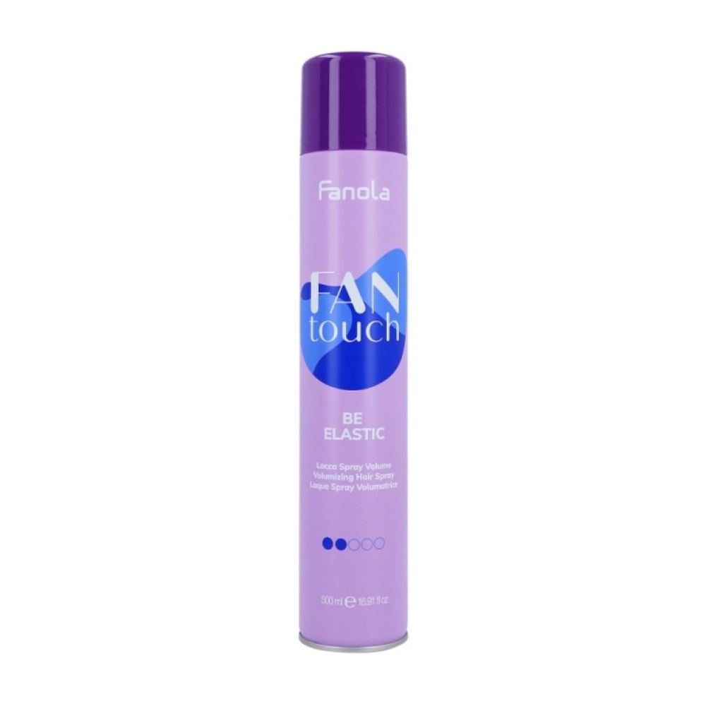 Fanola Volumizing Hairspray Be Elastic Fantouch 500ml-Volumizing Spray-Beauty and hair supply