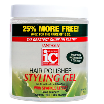 Fantasia IC Aloe Styling Gel 20oz-All-Beauty and hair supply