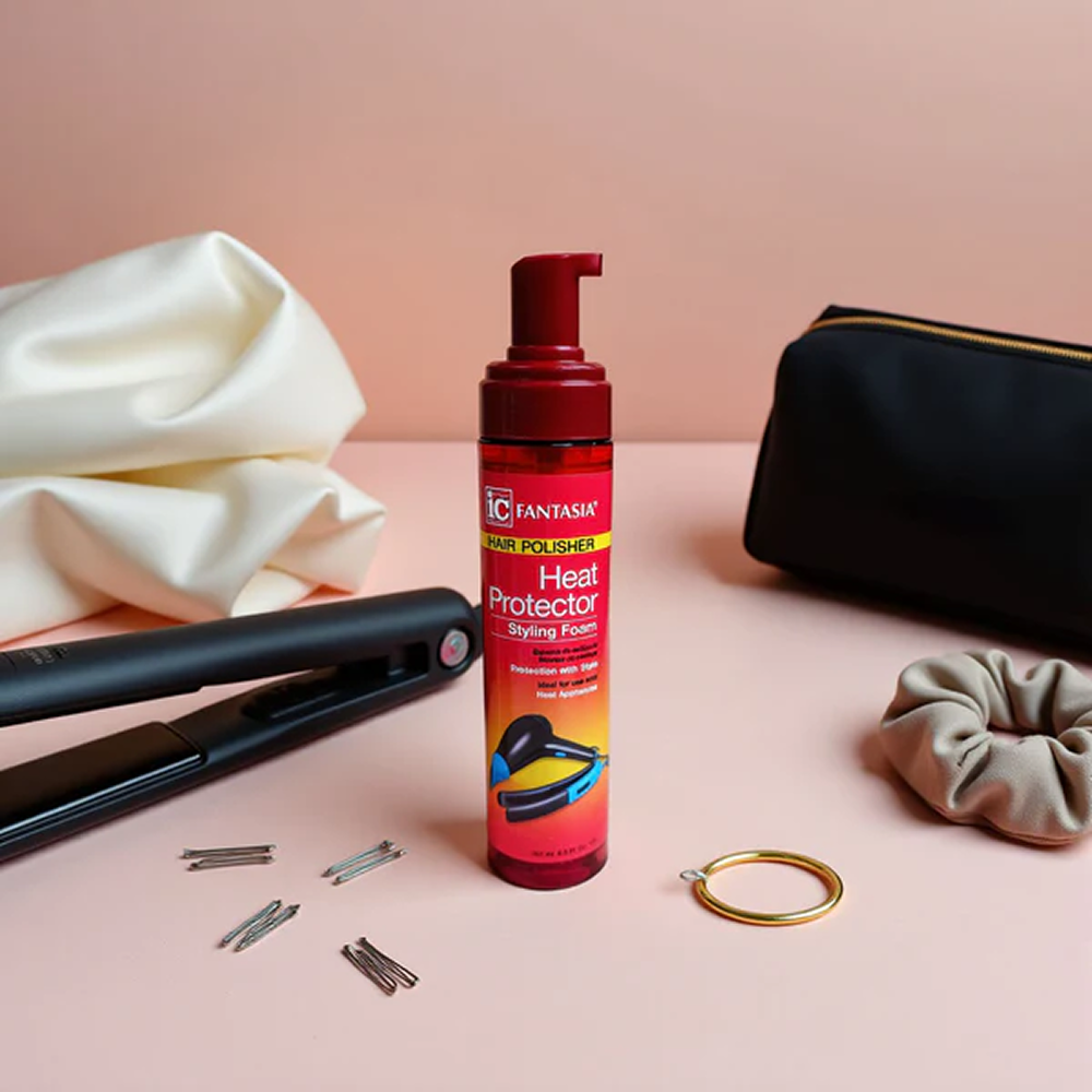 Fantasia IC Heat Protectant Styling Foam 8.5oz-All-Beauty and hair supply