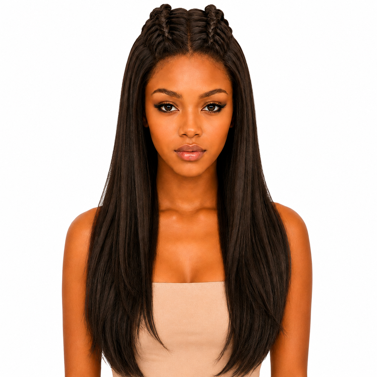 Sleek Scarlett Synthetic Lace Front Wig