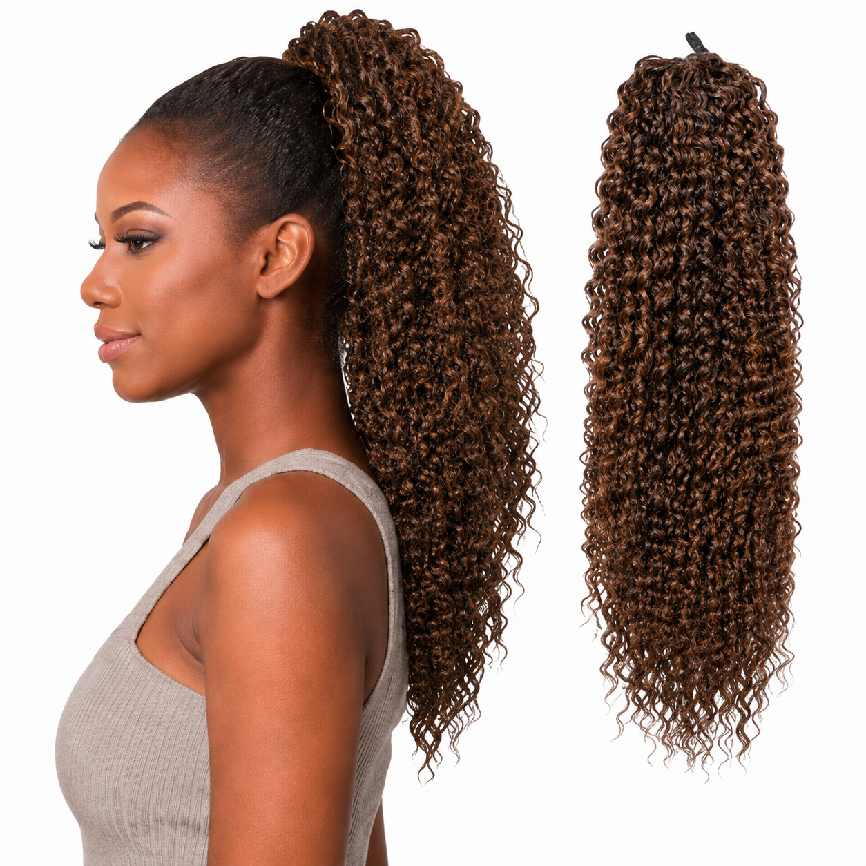 Kuknus Ponytail Style Jamaican Girl