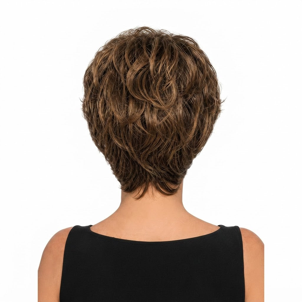 Kuknus Javeeria -  Premium Synthetic Short Curly wig
