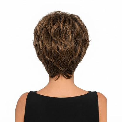 Kuknus Javeeria -  Premium Synthetic Short Curly wig