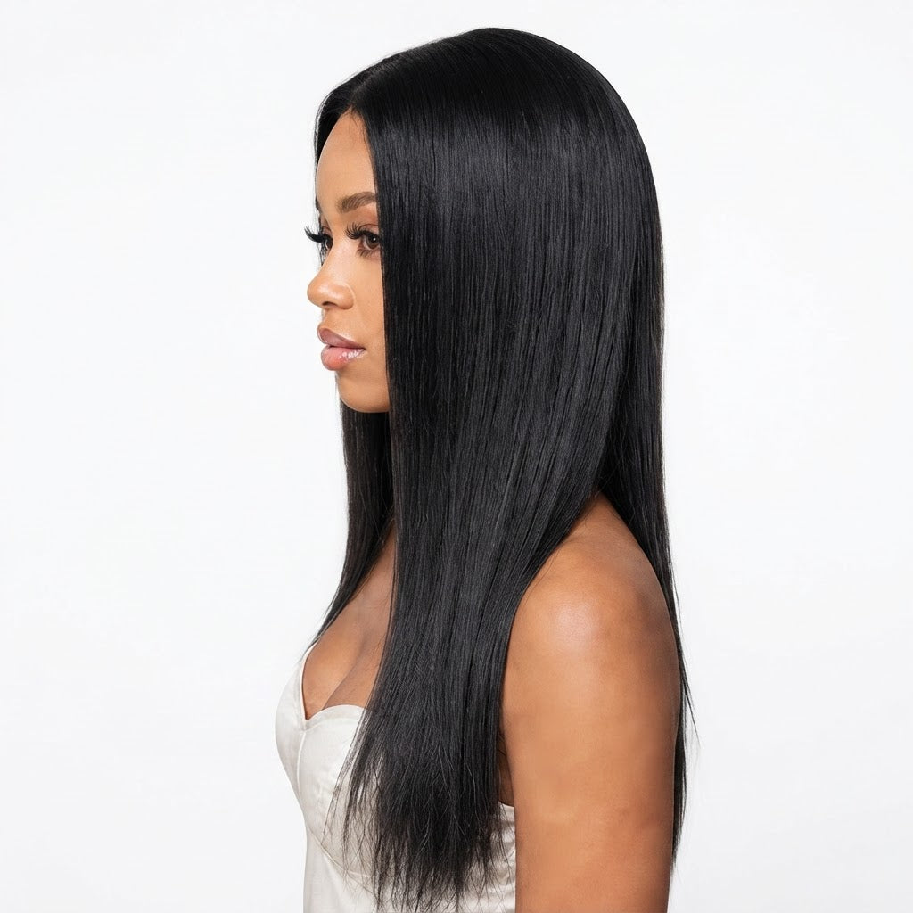 Sleek Diamond Synthetic Lace Front Wig
