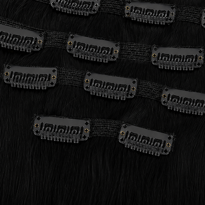 Darbro Doja Synthetic Silk Press Straight Clip-In Hair Extensions 22"