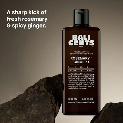 Bali Curls Gents Bodywash Rosemary Ginger 1 200ml