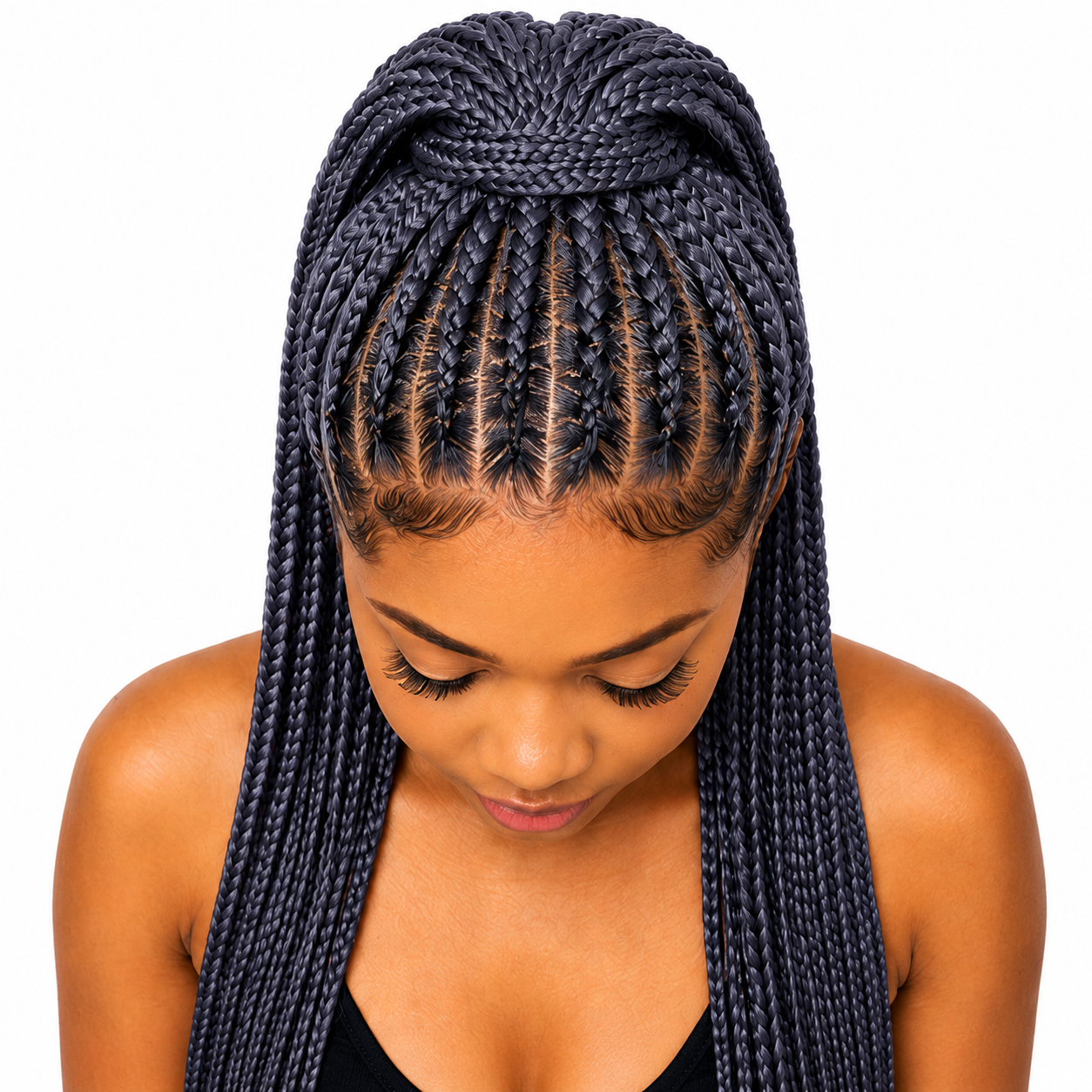 X-Pression Pre-Stretched Braiding Hair 2X Pack, 24"