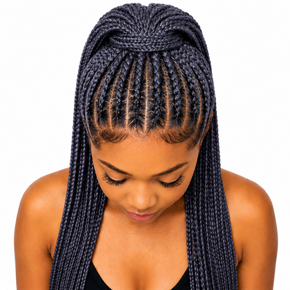 X-Pression Pre-Stretched Braiding Hair 2X Pack, 24"