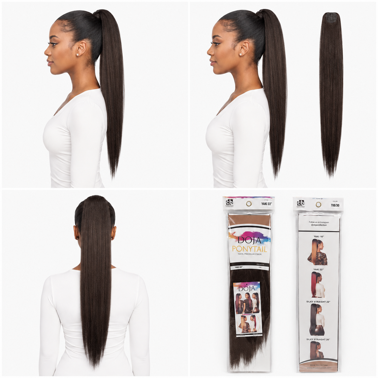 Darbro Doja Ponytail Yaki 18"