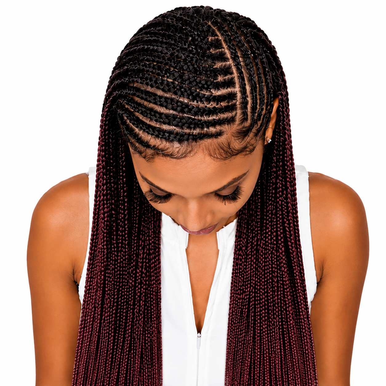 X-Pression Ultra Braids Non-Stretched Kanekalon Braiding Hair 82"