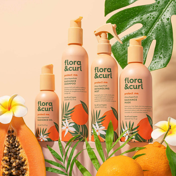 Flora & Curl Citrus Superfruit Detangling Mist 250ml - Beauty and Hair Supply