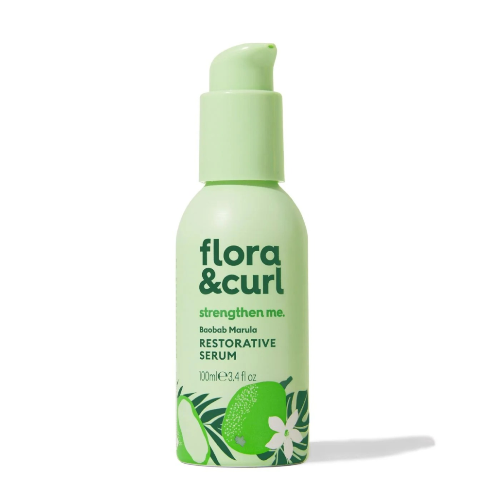 Flora &amp; Curl Baobab Marula Restorative Serum 100ml-Hair Serum-Beauty and hair supply