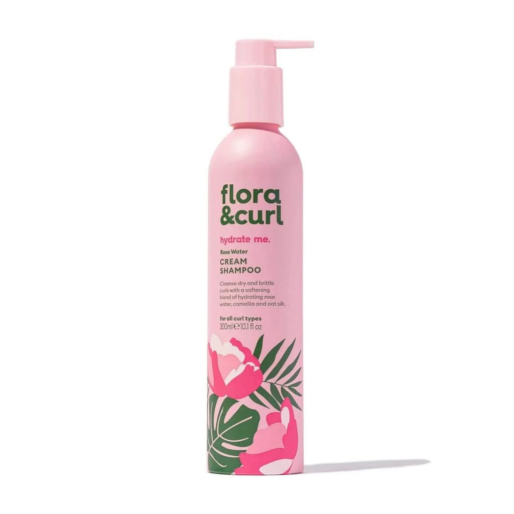 Flora &amp; Curl Hydrate Me Rose Water Cleansing Duo-Hair Care Kit-Beauty and hair supply